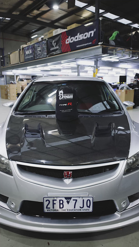 Honda Civic FD2 Type R FD1 FA1 Indoor Car Cover – Custom Fit Velvet Stretch Dust Cover