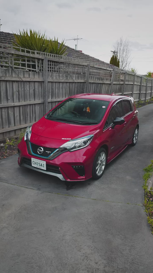 Nissan Note e-POWER checker floor mats video