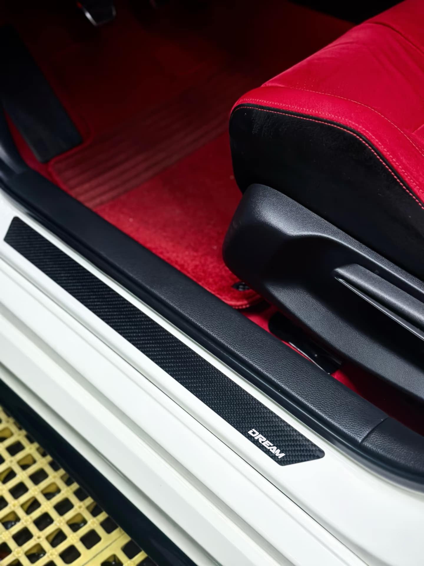 FL5 TYPE R Carbon Fiber Door Sill Plates