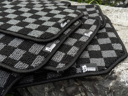 Nissan Skyline GTR R33 BCNR33 GTST Checker Floor Mats
