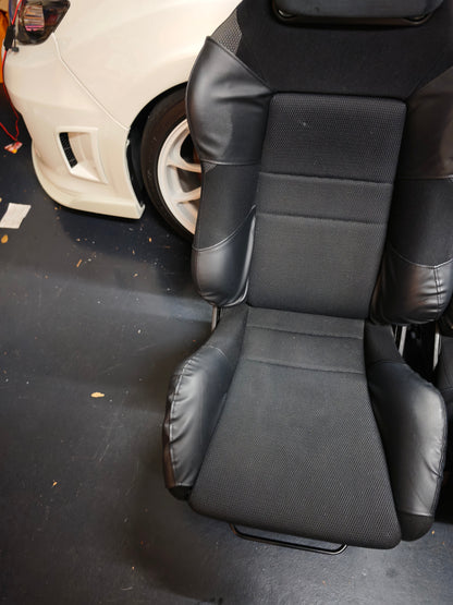 A Pair Black Recaro SR3 in Good condition.