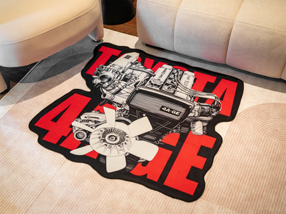 Toyota AE86 4AGE Decoration Mats